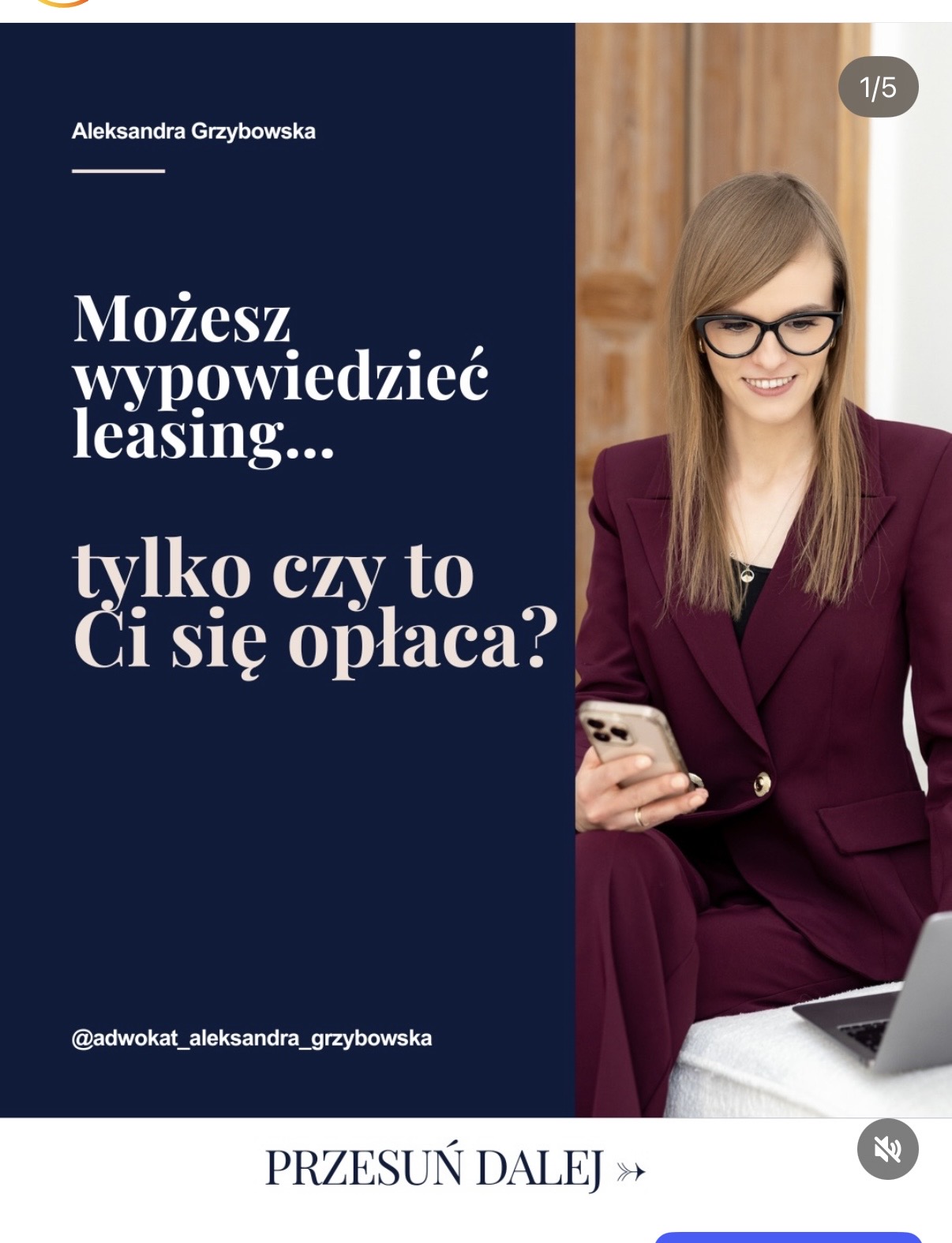 Instagram Adwokat Aleksandra Grzybowska